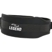 Legend Sports Fitness Riem Comfort Heren/Dames Zwart Nylon