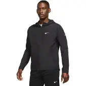 Nike Sportjas zwart / wit