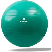 Matchu Sports Fitnessbal - 65cm - Groen | Gymbal | Zitbal