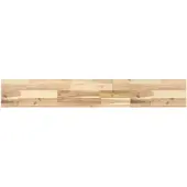 vidaXL Wandschap zwevend 120x20x4 cm onbehandeld massief acaciahout