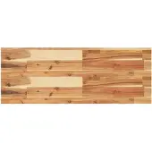 vidaXL Wandschap zwevend olieafwerking 100x30x4 cm massief acaciahout