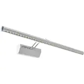 Toolight Wandlamp, Azuurblauwe Led Boven Een Spiegel 9w 70cm APP366-1W Chrome
