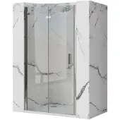 REA Molier - Douchedeur - Chroom - 90 - 2,3X90X190Cm