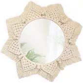 Tutumi Boho 322048 Badkamerspiegel Beige 53Cm