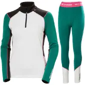 Helly Hansen Lifa Merino Midweight Pant, dame, groen