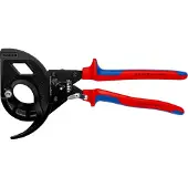 Knipex 95 32 320 Ratel-kabelsnijder Geschikt voor (striptechniek) Aluminium- en koperkabel, een- en meerdraads 60 mm 600 mm²