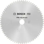 Bosch 2608842242 PRO Cordless Cirkelzaagblad - 254 X 30 X 68T - Aluminium