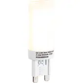LUEDD G9 3-staps dimbaar LED lamp opaal 4.5W 500 lm 2700K