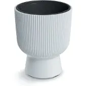 Prosperplast Bloempot Rond Milly G 30cm WIT
