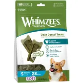 Whimzees 6x Value Bag Soft S 28 stuks