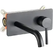 REA Viva Black + Box - Inbouw Wastafelkraan - Zwart