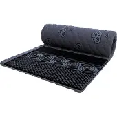 FDM BLACK Topmatras 140x200 cm - Koudschuim Topmatrassen Topper Tweepersoons - Hoogte 5 cm H3 - HR H30 - Masserend - Öko-Tex gecertificeerd - Afritsbaar hoes wasbaar - Antiallergisch en Ademende
