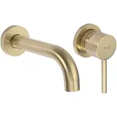REA Lungo Gold Brush + Box - Inbouw Wastafelkraan - Goud