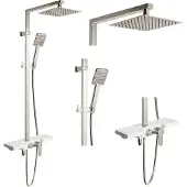 REA Lucas Regendouche Grijs 97cm