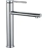REA Oval Chrom High - Wastafelkraan - Chroom