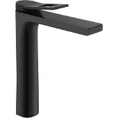 REA Soul Black High - Wastafelkraan - Zwart