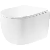 REA - Hangende toiletpot - Eddy Turbo Tornado - Wit - 52,5X36X36CM