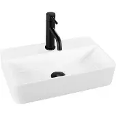 REA Naomi Opzetwastafel Wit 45,5x28,5 cm