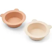 Liewood Kom Peony Suction Tuscany Rose / Apple Blossom 16 cm (Set van 2)