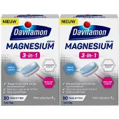 Davitamon 2x Magnesium 3 in 1 30 tabletten
