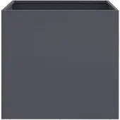 vidaXL Plantenbakken 2 st 49x47x46 cm staal antracietkleurig