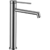 REA Wastafelkraan Foss Brush Steel High