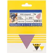 Sia siaspeed schuurpapier delta 7-gaats P320 - 100 mm. x 147 mm. (5 stuks)