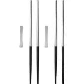 Gense Focus de Luxe chopsticks 4+2 roestvrij staal