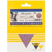 Sia siaspeed schuurschijf rond multigat P320 - 125 mm. (5 stuks)