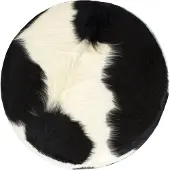 Mars & More kruk koe zwart rond 45cm