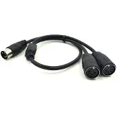 Dolphix DIN 5-pins audio splitter | 0,50 meter