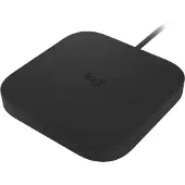Logitech POWERED Wireless Charging Pad Headset, Smartphone, Horloge Grafiet AC Draadloos opladen Binnen