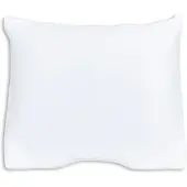 Silvana Support Satin Shoulder Contour kussensloop - Wit - 60x60/70