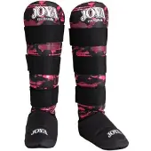 Joya Camo V2 Scheenbeschermers - Zwart/Roze (Beschikbaar in verschillende maten)