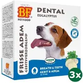 BF Petfood 3x55 st Biofood dogbite hondensnoepje naturel (tandverzorging) hondensnack