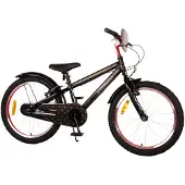 Volare Spider-Man - Kinderfiets - Jongens - 20 inch - Mat Zwart - 2 Handremmen
