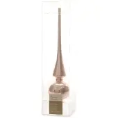 Christmas Decoration Kerstboompiek van glas | poederroze | 26cm hoog