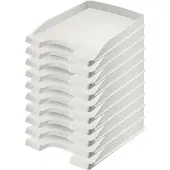 Leitz 5237 grijze brievenbak laag (10 stuks)
