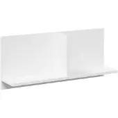 vidaXL Wandkast 70x16,5x30 cm bewerkt hout wit