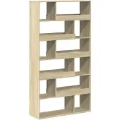 vidaXL Kamerscherm 100x33x187,5 cm bewerkt hout sonoma eikenkleurig