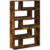 vidaXL kamerscherm 100x33x156,5 cm bewerkt hout gerookt eikenkleurig