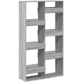 vidaXL kamerscherm 100x33x175 cm bewerkt hout grijs sonoma eikenkleur