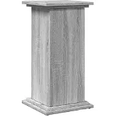 vidaXL Sokkel met opbergruimte 31x30x60 cm bewerkt hout grijs sonoma
