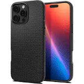 Spigen Liquid Air Backcover voor de Apple iPhone 16 Pro - Matte Black