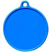 Combicraft kunststof labelhouders 42,5x50mm blauw - per 10 stuks