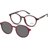 Montana Leesbril MRC4C +3:50 ROOD inclusief Clip-on zonnebril