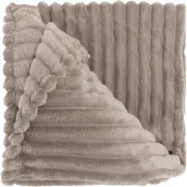 Unique living Plaid Lex Taupe 200 X 150 Cm