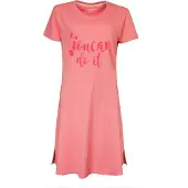 Irresistible Dames Nachthemd - Slaapkleed - Roze - Maat XL