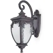 Maytoni Outdoor wandlamp fleur bronzen antiek Ø26