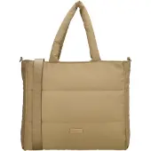 Beagles Calvia Shopper Crossbody Schoudertas Trendy Fashion Bag - Taupe